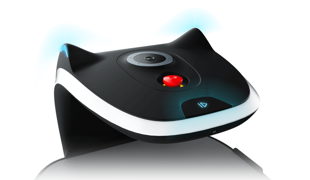 Bellabot interacción táctil