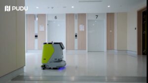 Robots inteligentes en limpieza de hospitales
