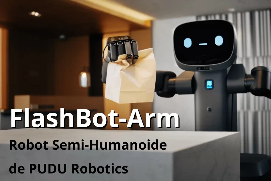 FlashBotArm El robot Semi-Humanoide con IA de PUDU