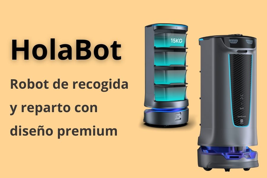 HolaBot Robot de recogida y reparto