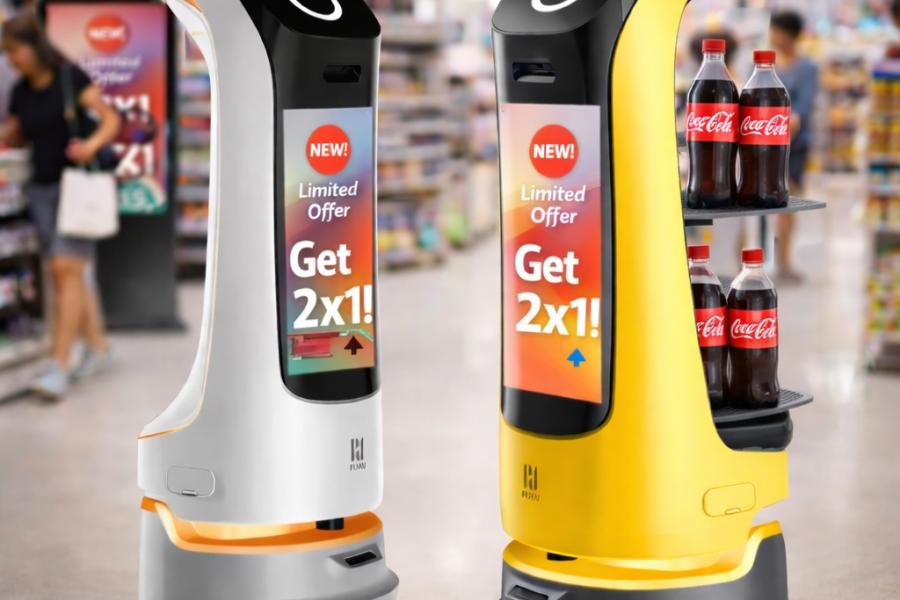 Marketing experiencial con robots