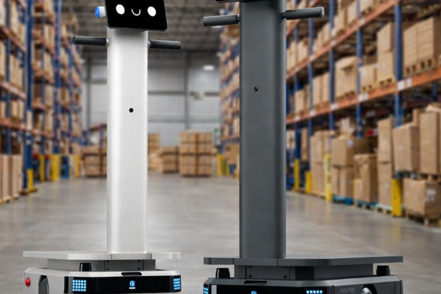 Robots industriales para almacenes logísticos