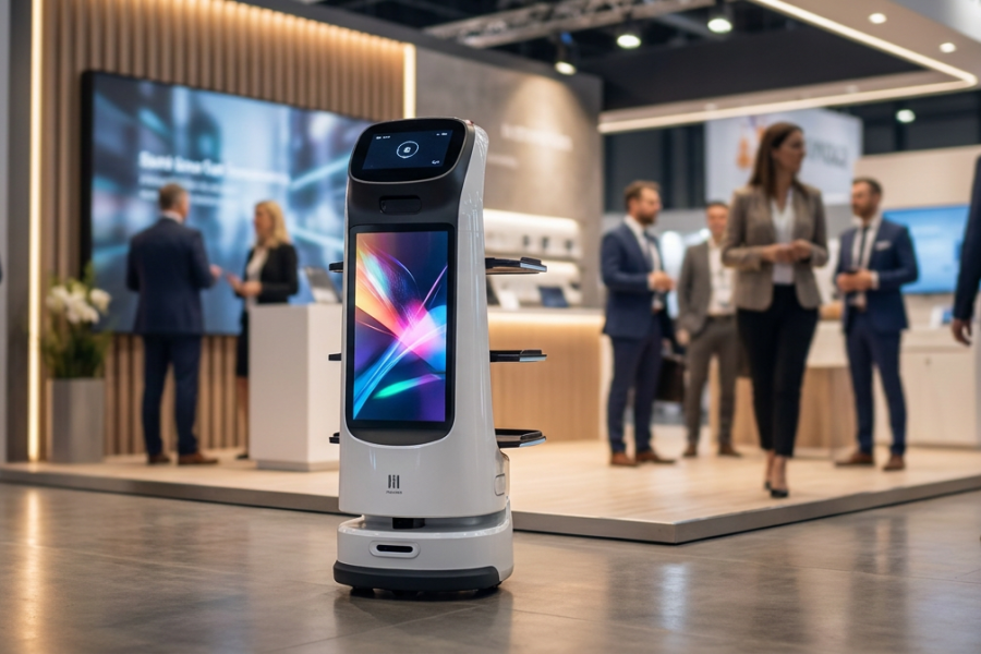 Robots para eventos que atraen público y mejoran la experiencia del asistente
