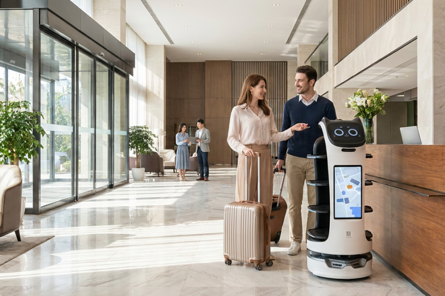 Robots para hoteles